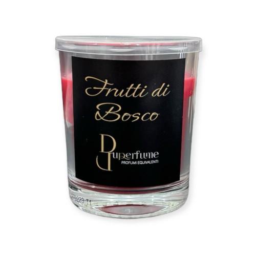 Candela al profumo di frutti di bosco